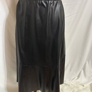 Cato Black High Low Skirt